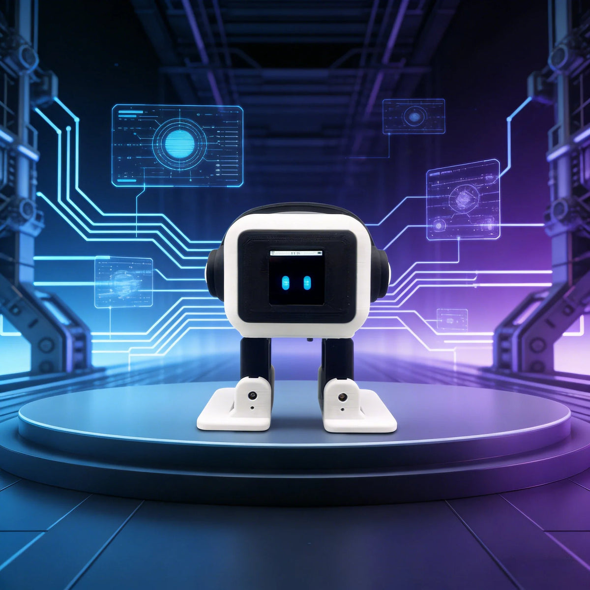 Multifunctional Desktop AI Companion Robot Interactive Chat Dance Song Play Emotional Expression Smart Robot for Bedroom Office