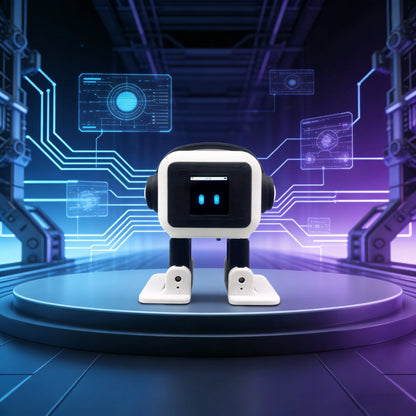 Multifunctional Desktop AI Companion Robot Interactive Chat Dance Song Play Emotional Expression Smart Robot for Bedroom Office