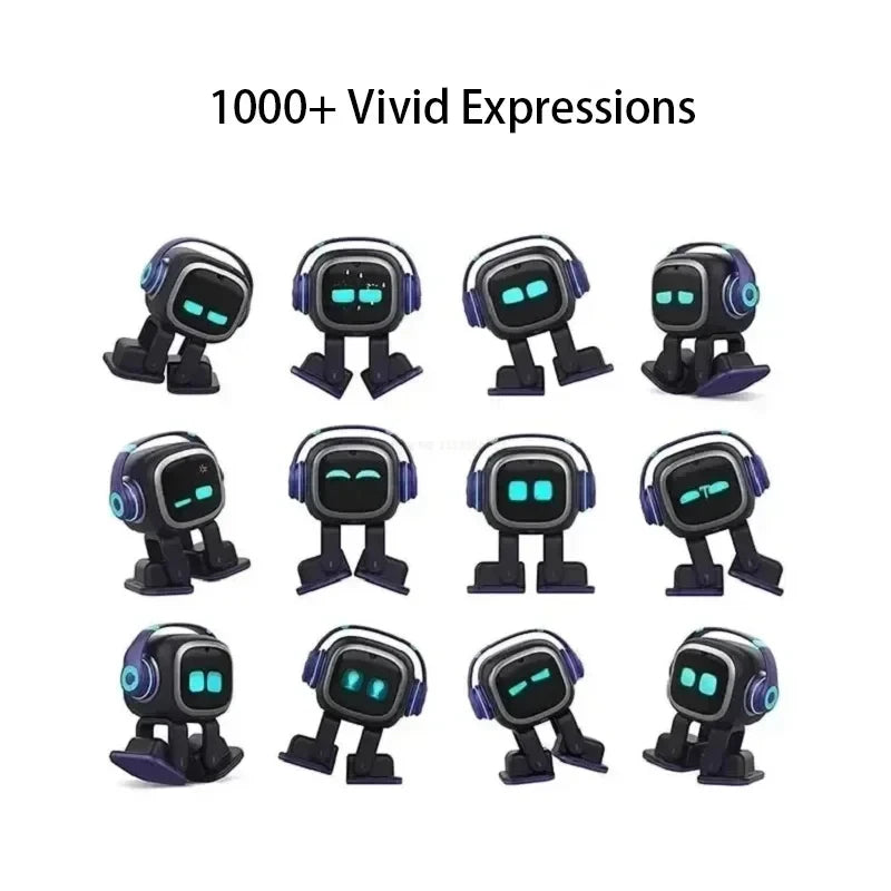 Multifunctional Desktop AI Companion Robot Interactive Chat Dance Song Play Emotional Expression Smart Robot for Bedroom Office