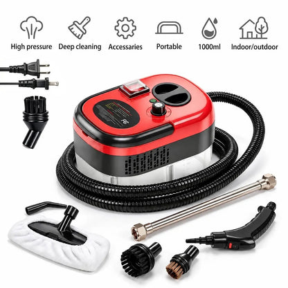 2500W Handheld Portable High-Temp Steam Cleaner, Specialty Power Tool with 2500W Power for Home Users, Tile Grout Cleaning, Grease Removal, Ideal Gift Option,Sohochic