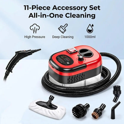 2500W Handheld Portable High-Temp Steam Cleaner, Specialty Power Tool with 2500W Power for Home Users, Tile Grout Cleaning, Grease Removal, Ideal Gift Option,Sohochic